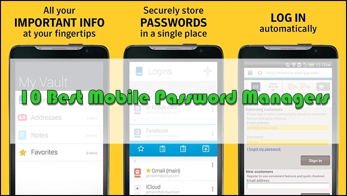 Mobile Password Managers