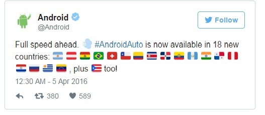 Android Auto enters in India
