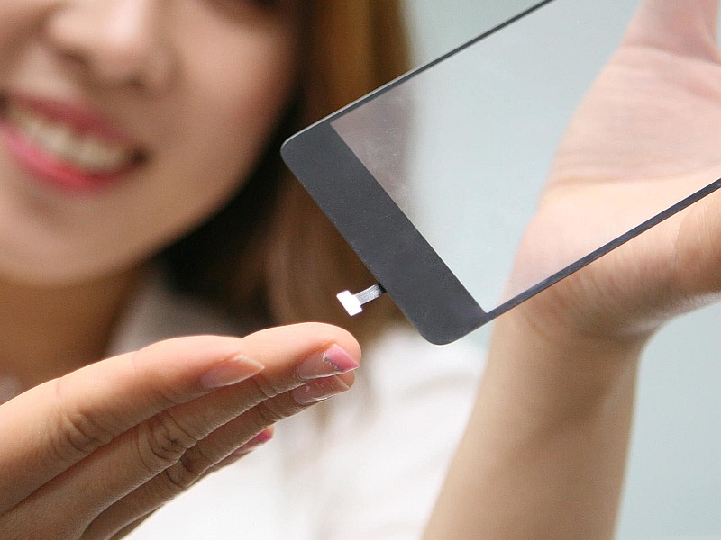 LG Unveils Fingerprint Sensor