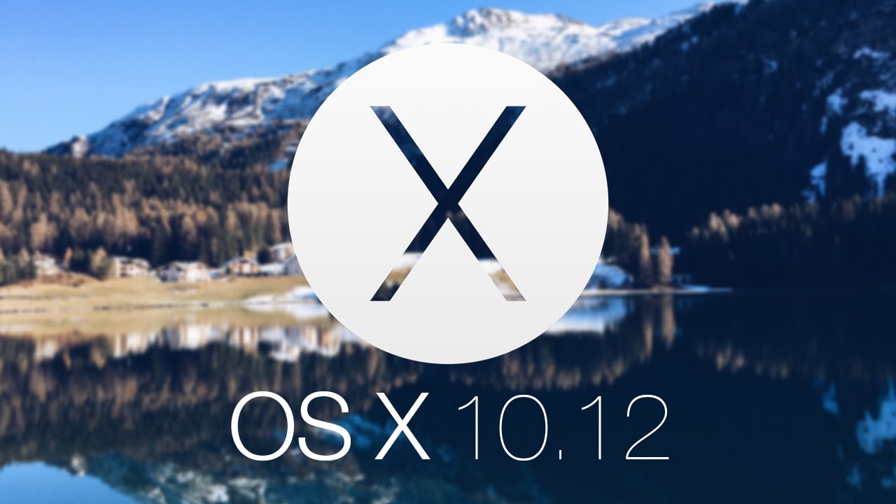 OS X 10.12