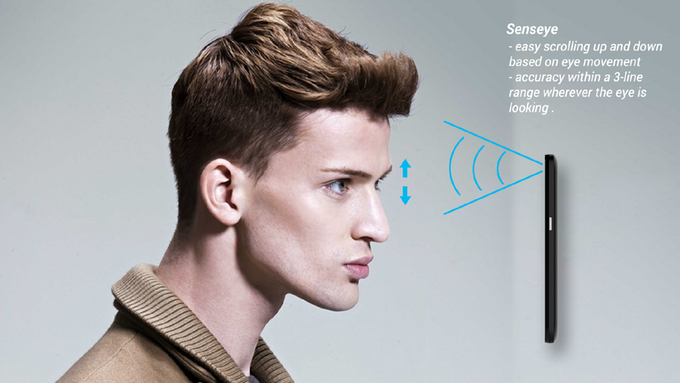 ZTE Hawkeye-eye-tracking