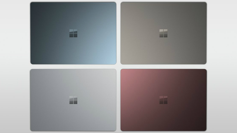 Design of Microsoft Surface laptop 