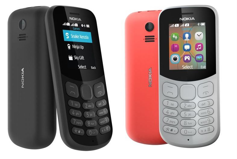 Nokia 105 (2017) and Nokia 130 (2017)