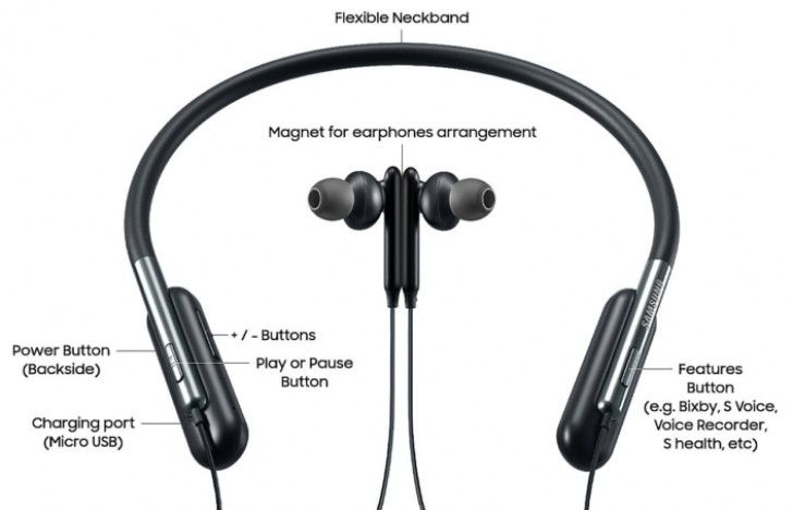 Samsung U Flex Bluetooth headphones