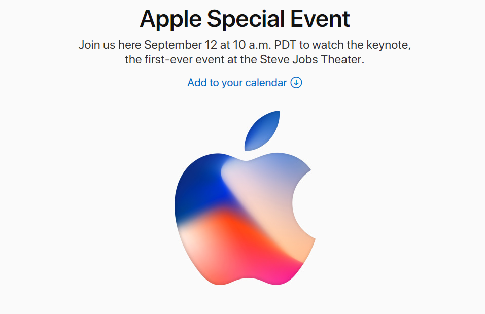 Apple Special Event on September 12 Three iPhone Models, Apple Watch 3