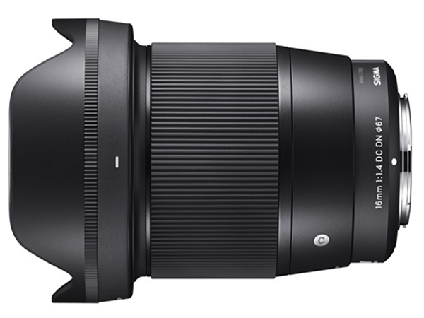 SIGMA 16 mm F1.4 DC DN lens