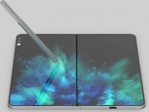 microsoft phone foldable