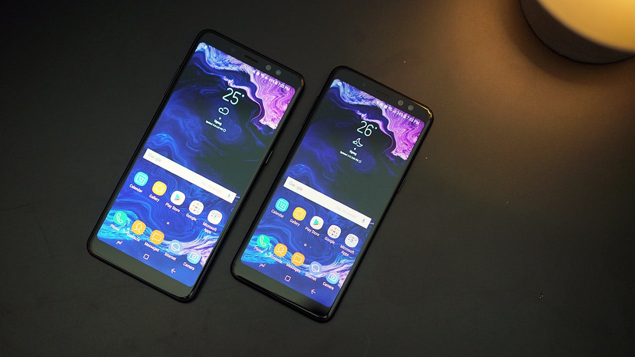 Samsung Galaxy A8 (2018) and A8+ (2018)